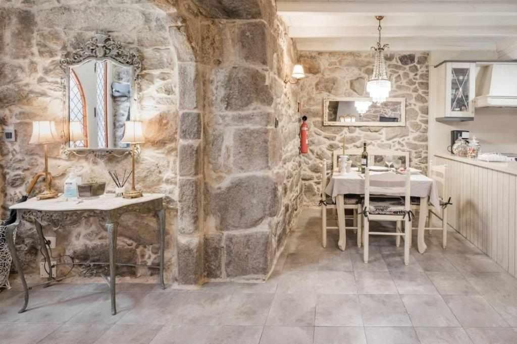 Casa De Carmen Banera Chimenea De Lena Y Terraza Villa Corcubión Eksteriør billede